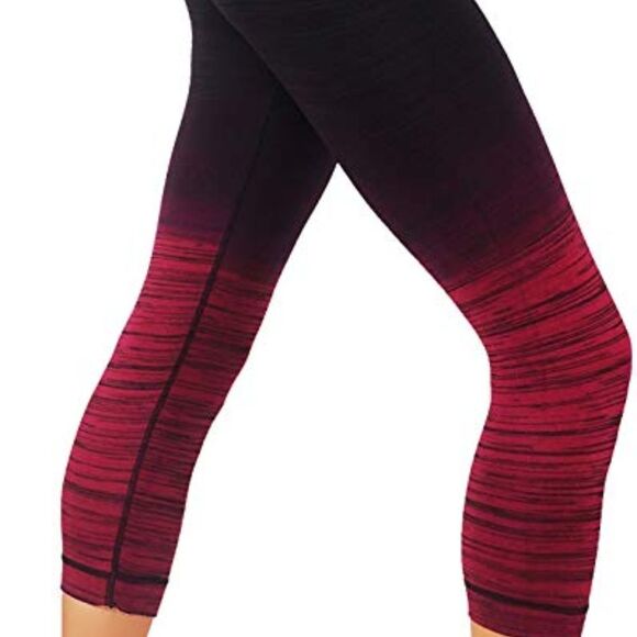 CODEFIT Yoga PowerFlex Dryfit L/XL Wine Ombre Compression Legging - Picture 5 of 6